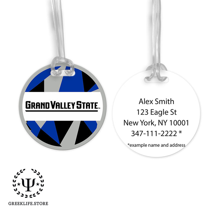 Grand Valley State University Luggage Bag Tag (round)