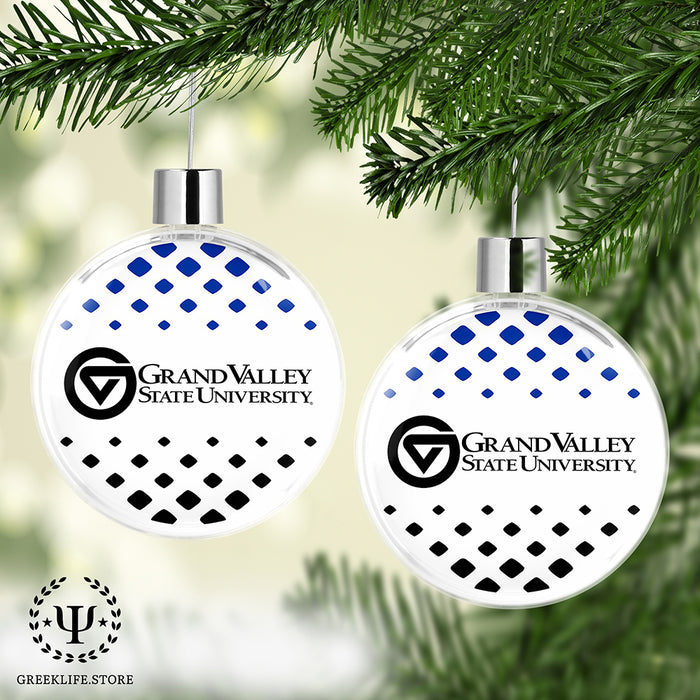 Grand Valley State University Christmas Ornament Flat Round