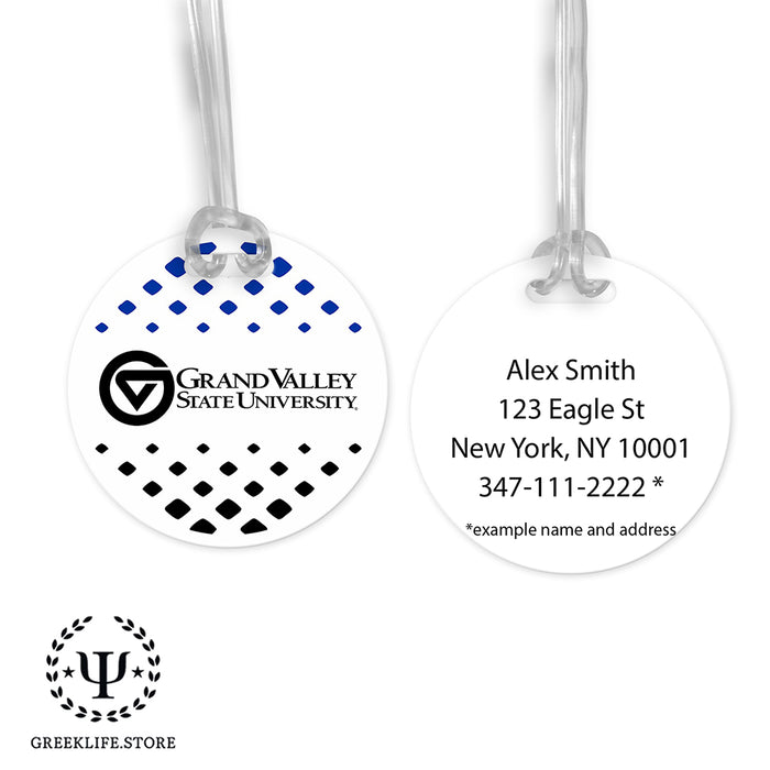 Grand Valley State University Luggage Bag Tag (round)