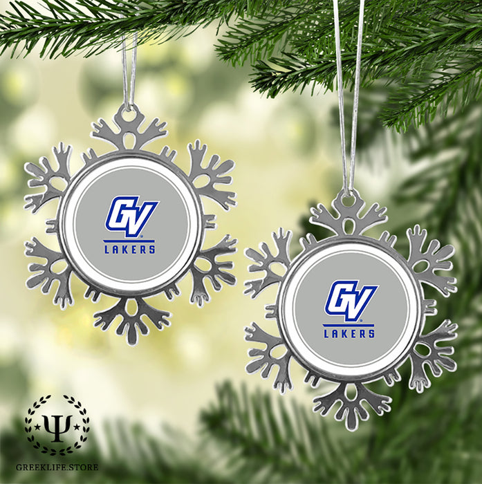 Grand Valley State University Christmas Ornament - Snowflake Metal