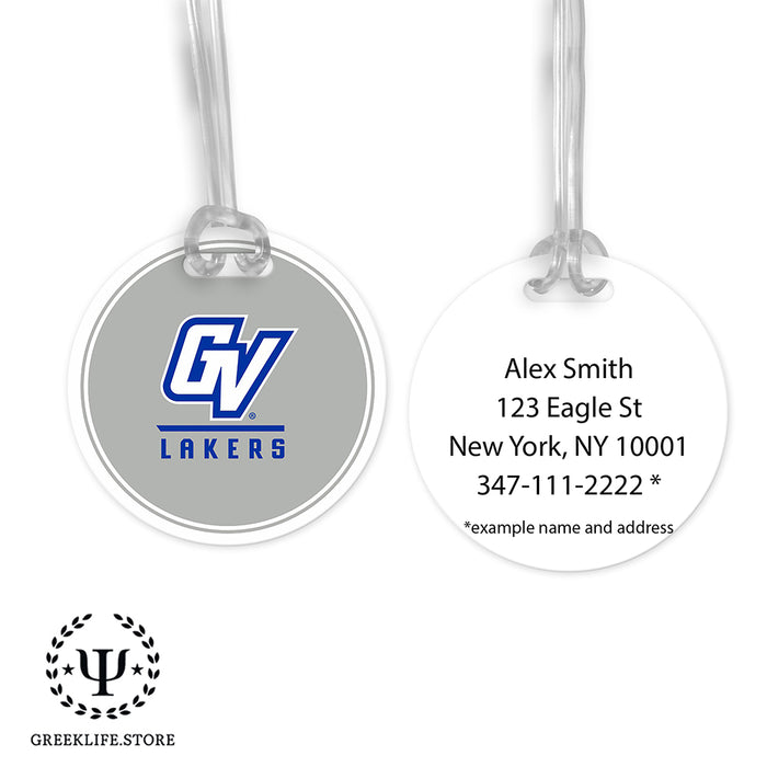 Grand Valley State University Luggage Bag Tag (round)