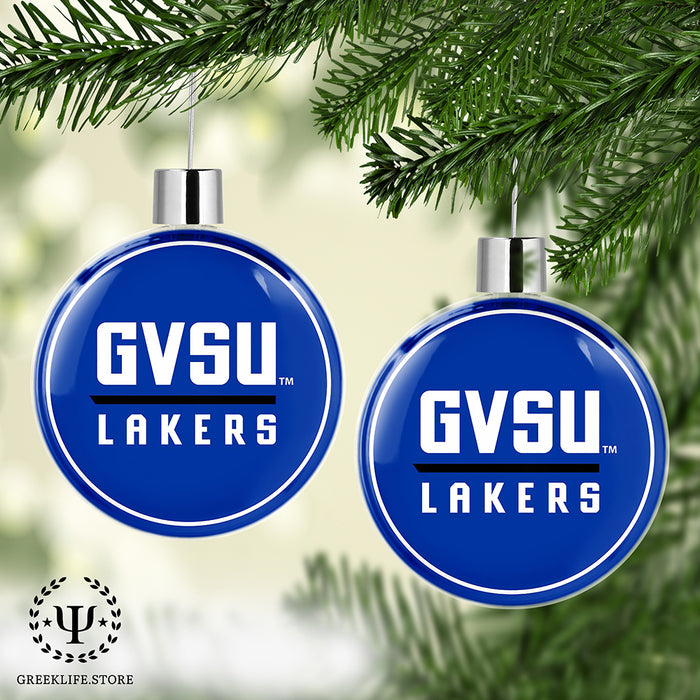 Grand Valley State University Christmas Ornament Flat Round