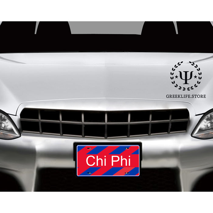 Chi Phi Decorative License Plate