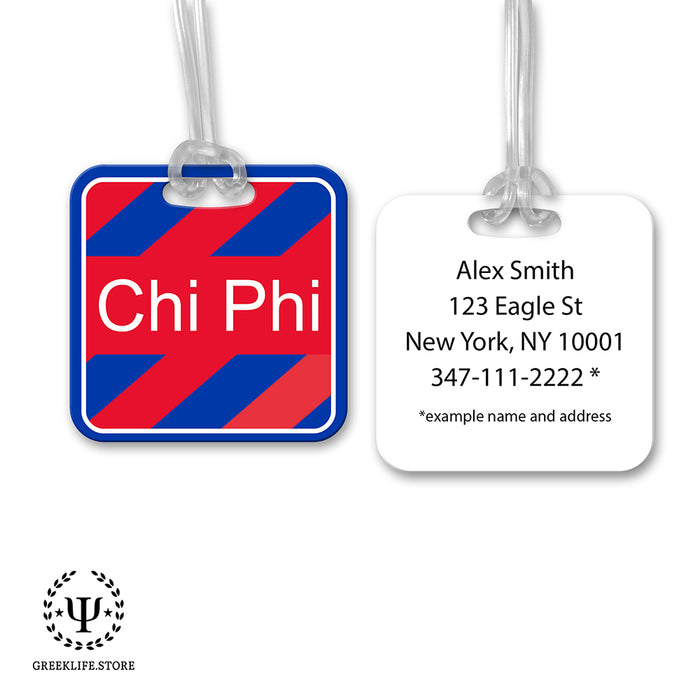 Chi Phi Luggage Bag Tag (square)