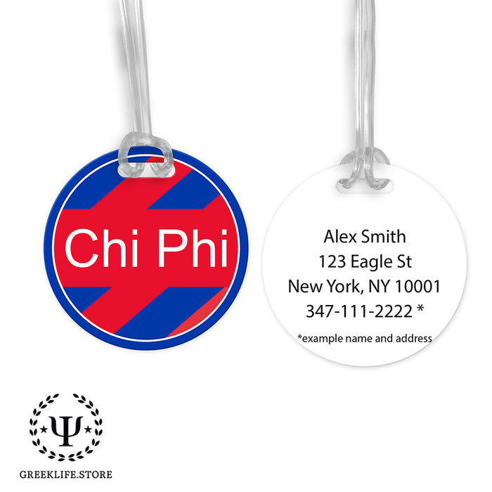 Chi Phi Luggage Bag Tag (round)