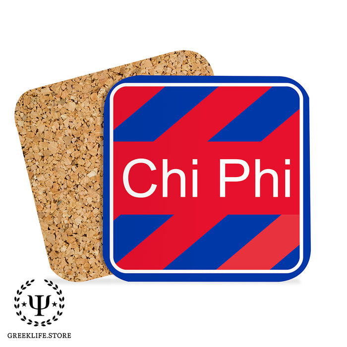 Chi Phi Beverage Coasters Square (Set of 4)