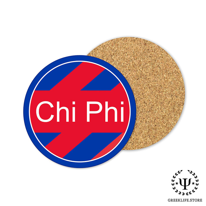 Chi Phi Beverage coaster round (Set of 4)