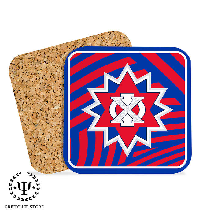 Chi Phi Beverage Coasters Square (Set of 4)