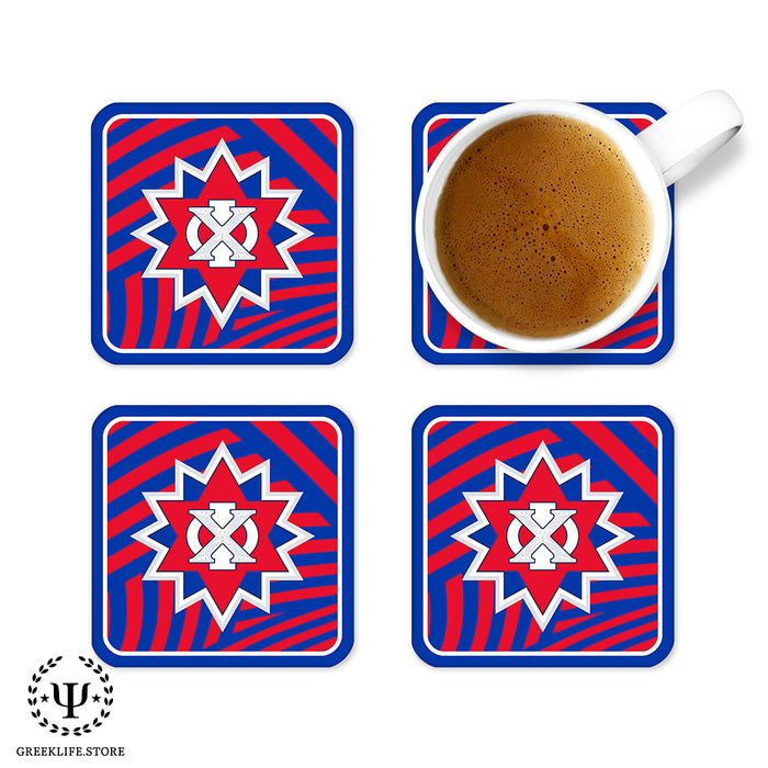 Chi Phi Beverage Coasters Square (Set of 4)