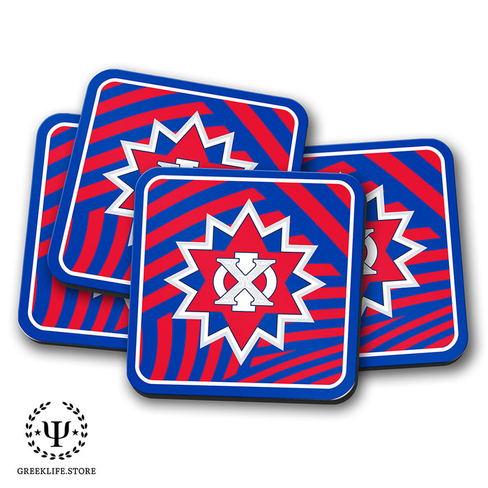 Chi Phi Beverage Coasters Square (Set of 4)