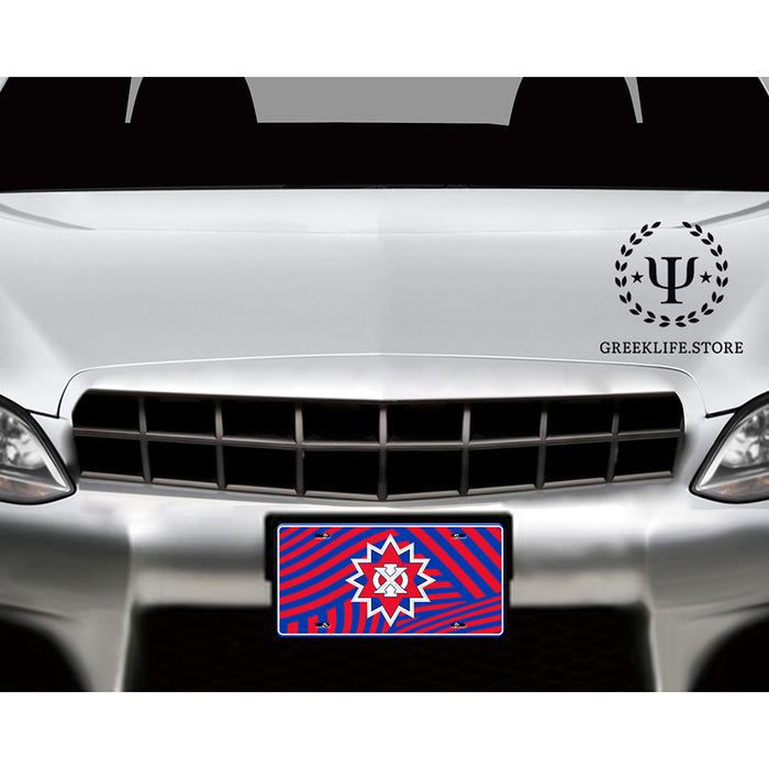 Chi Phi Decorative License Plate