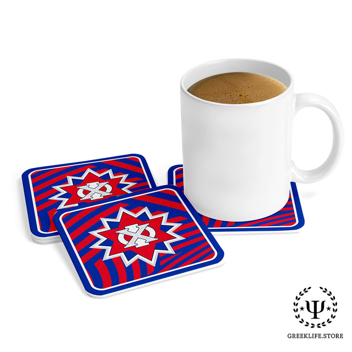 Chi Phi Beverage Coasters Square (Set of 4)