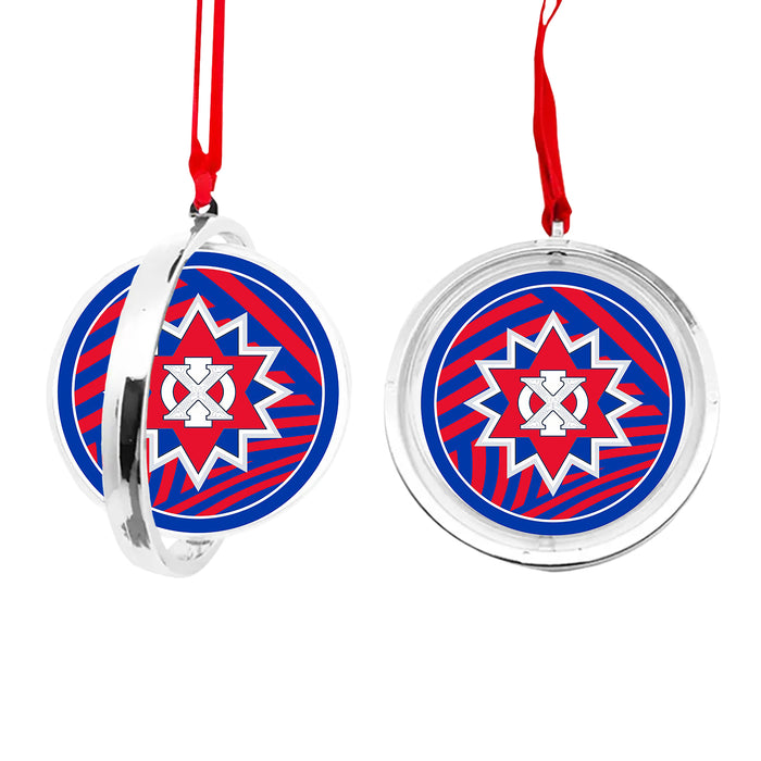 Chi Phi Christmas Reversible Flat Round Ornament