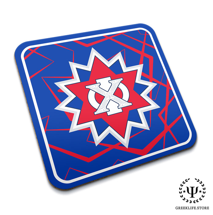 Chi Phi Beverage Coasters Square (Set of 4)