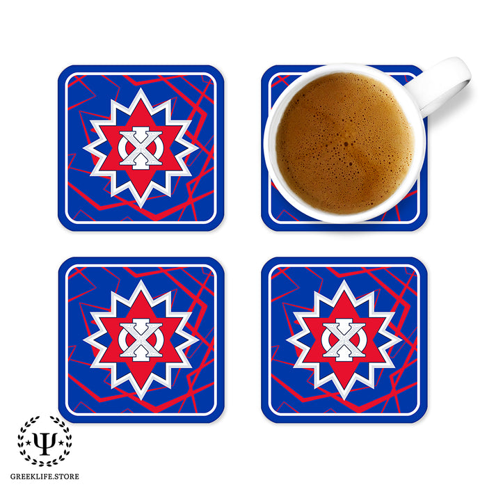 Chi Phi Beverage Coasters Square (Set of 4)