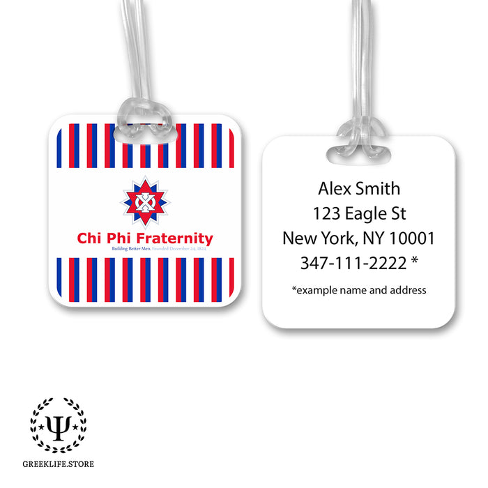 Chi Phi Luggage Bag Tag (square)