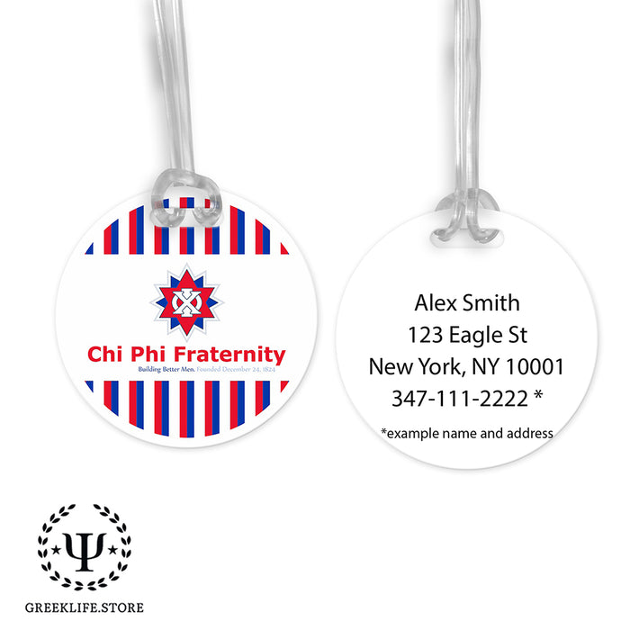 Chi Phi Luggage Bag Tag (round)