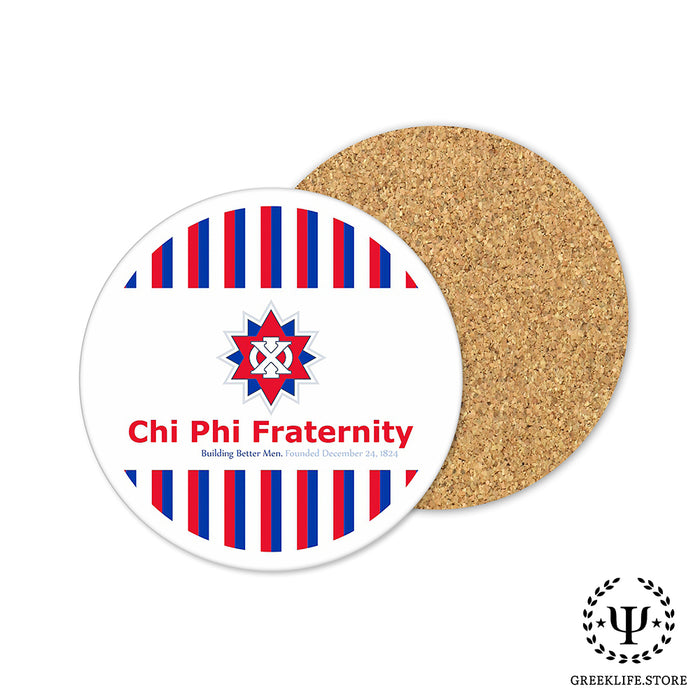 Chi Phi Beverage coaster round (Set of 4)