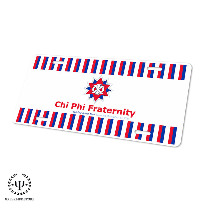 Chi Phi Decorative License Plate