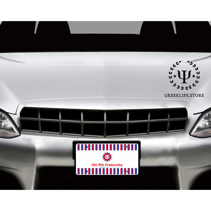 Chi Phi Decorative License Plate