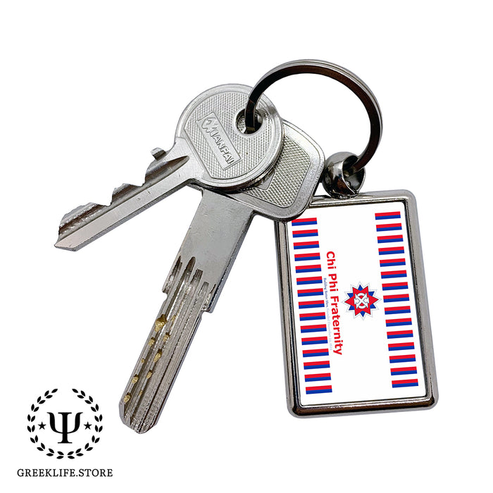 Chi Phi Keychain Rectangular