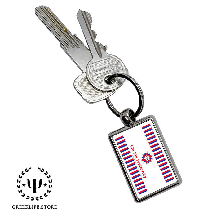 Chi Phi Keychain Rectangular