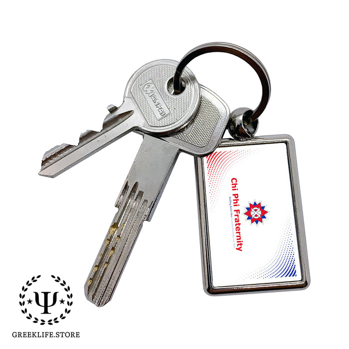 Chi Phi Keychain Rectangular