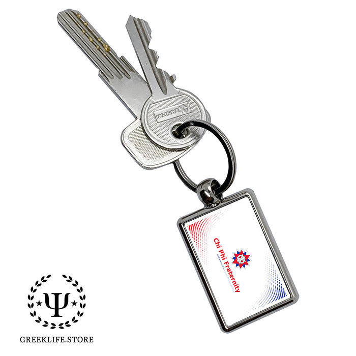 Chi Phi Keychain Rectangular