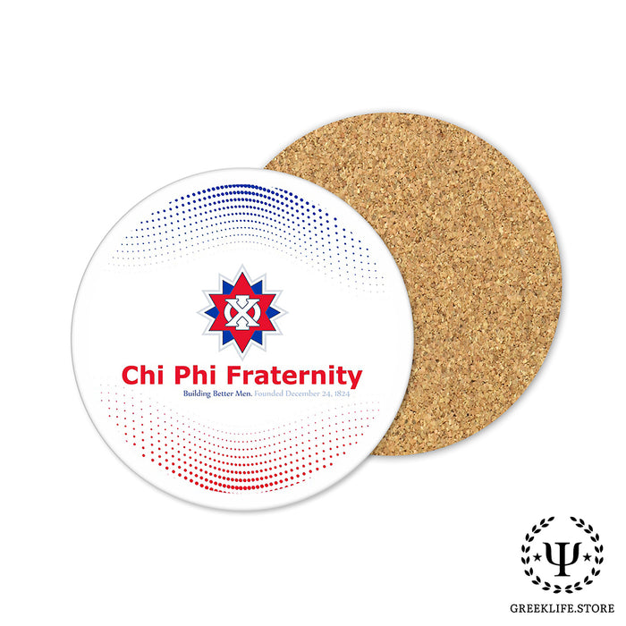 Chi Phi Beverage coaster round (Set of 4)