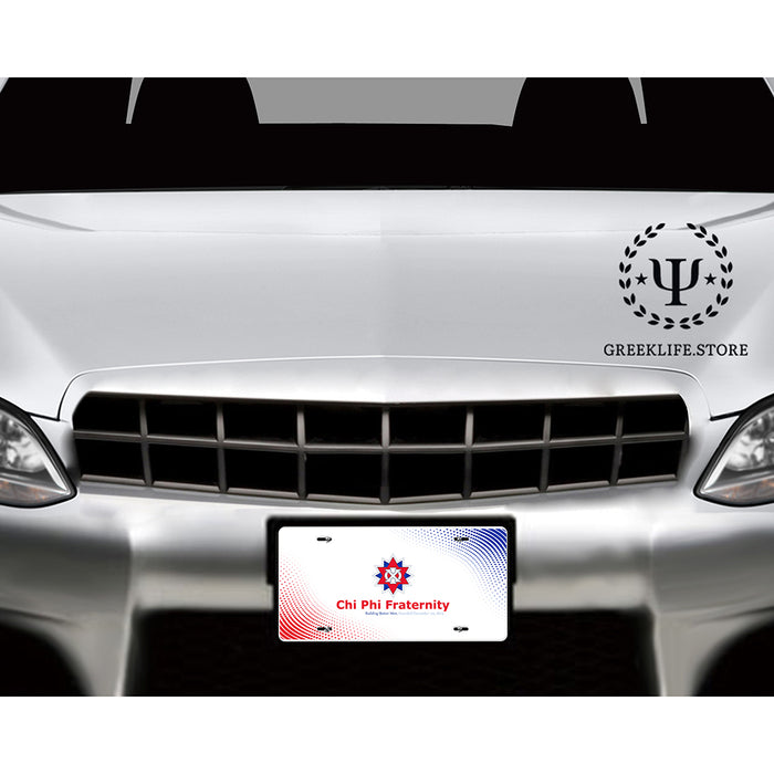 Chi Phi Decorative License Plate