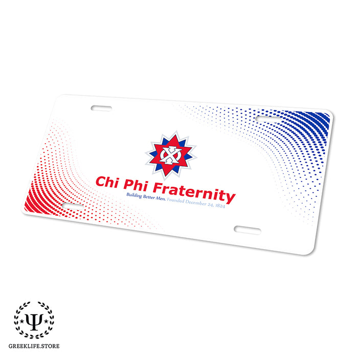 Chi Phi Decorative License Plate