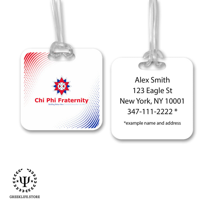 Chi Phi Luggage Bag Tag (square)