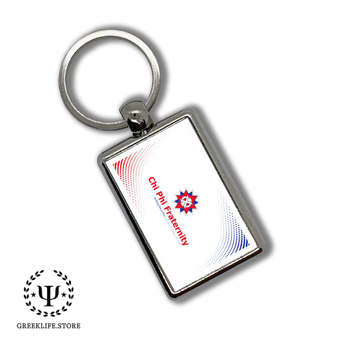 Chi Phi Keychain Rectangular