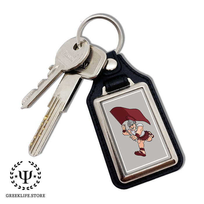 Troy University Keychain Rectangular