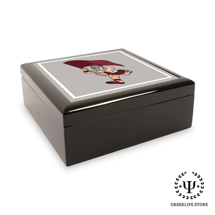 Troy University Keepsake Box Wooden