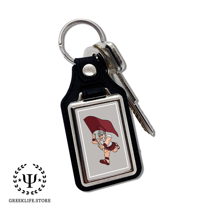 Troy University Keychain Rectangular