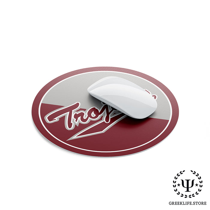 Troy University Mouse Pad Round