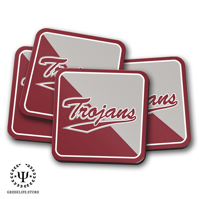 Troy University Beverage Coasters Square (Set of 4)