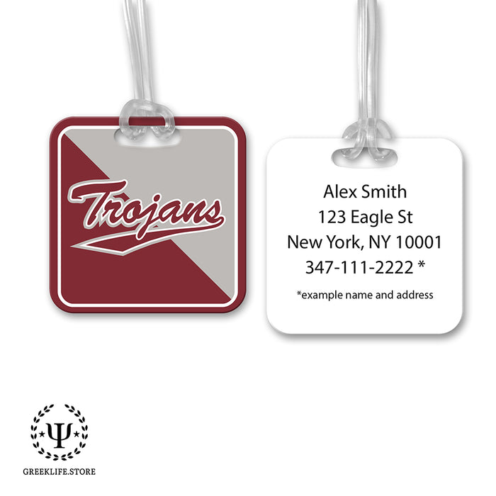 Troy University Luggage Bag Tag (square)