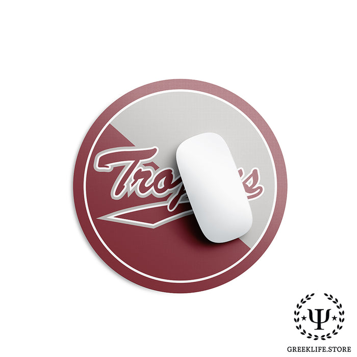 Troy University Mouse Pad Round