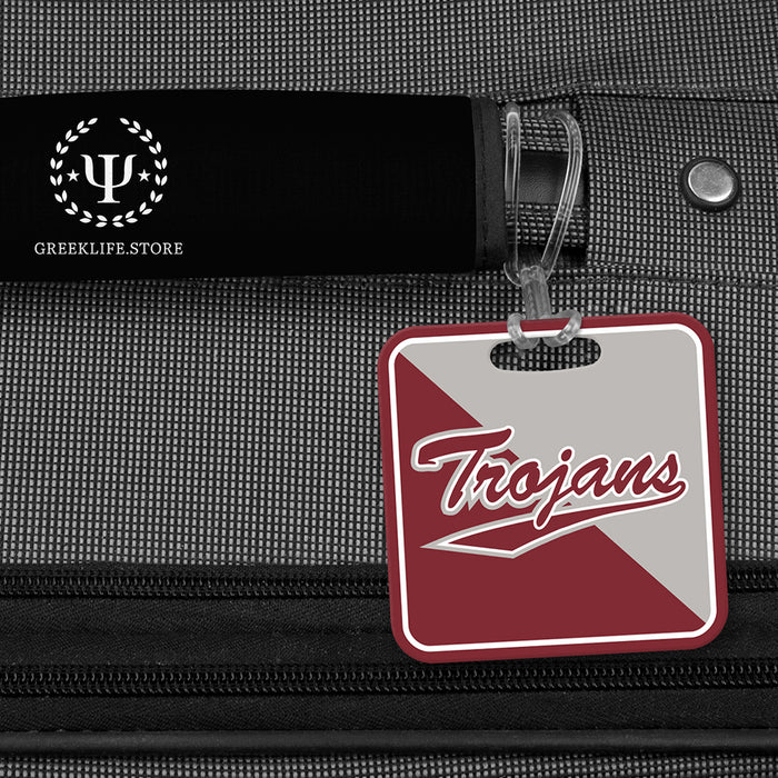 Troy University Luggage Bag Tag (square)