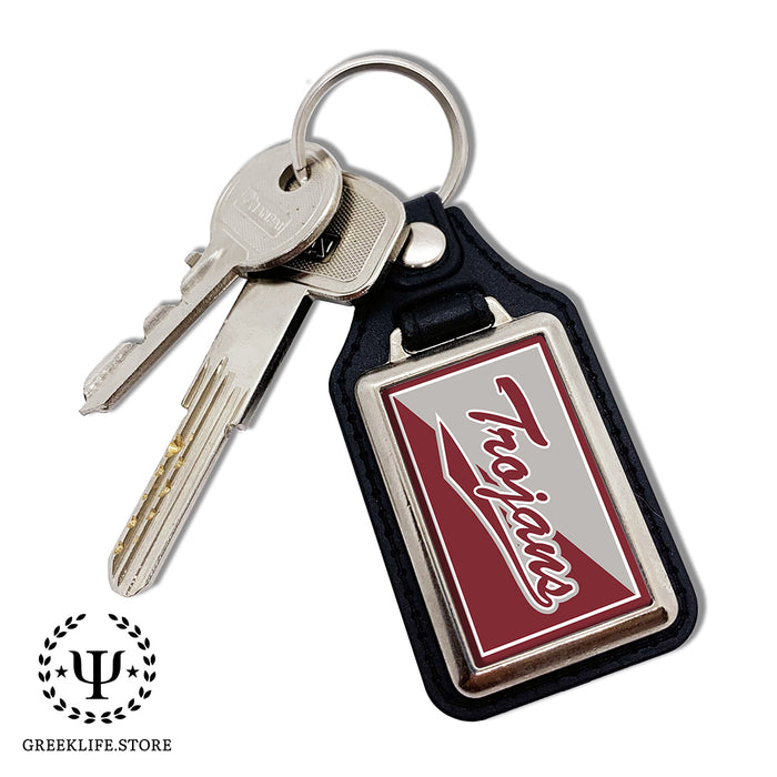 Troy University Keychain Rectangular