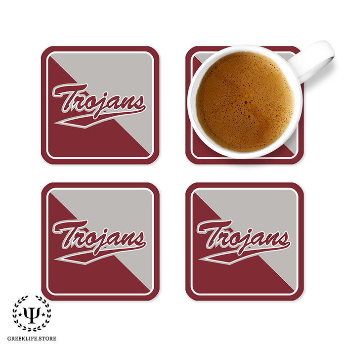 Troy University Beverage Coasters Square (Set of 4)