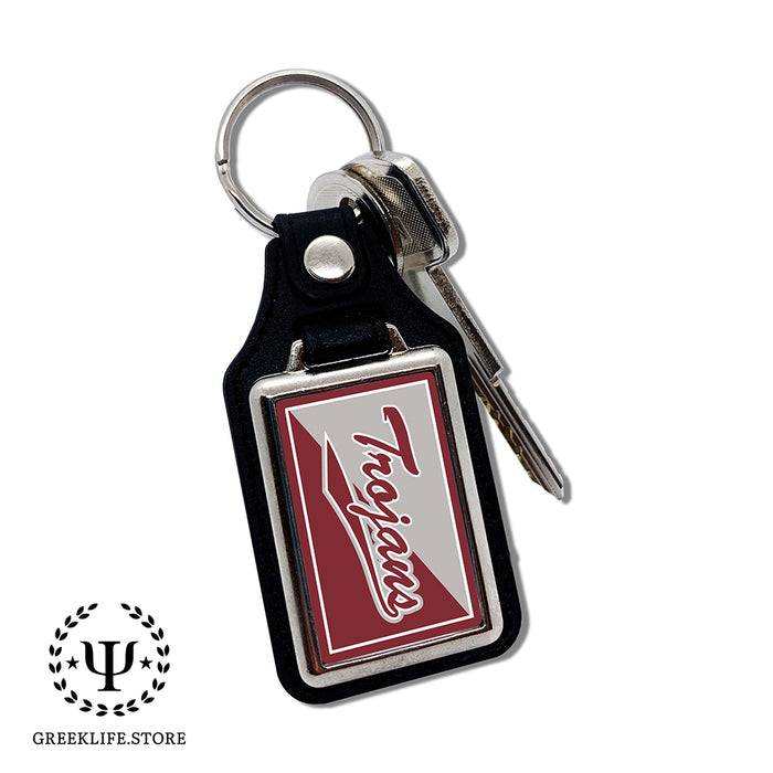 Troy University Keychain Rectangular