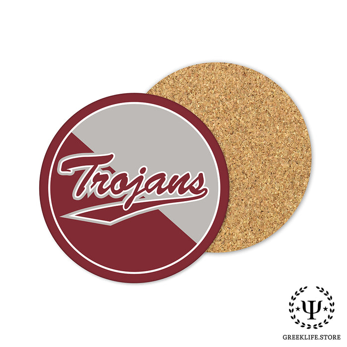 Troy University Beverage coaster round (Set of 4)