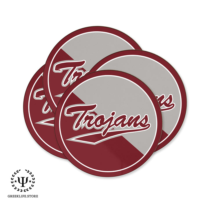 Troy University Beverage coaster round (Set of 4)