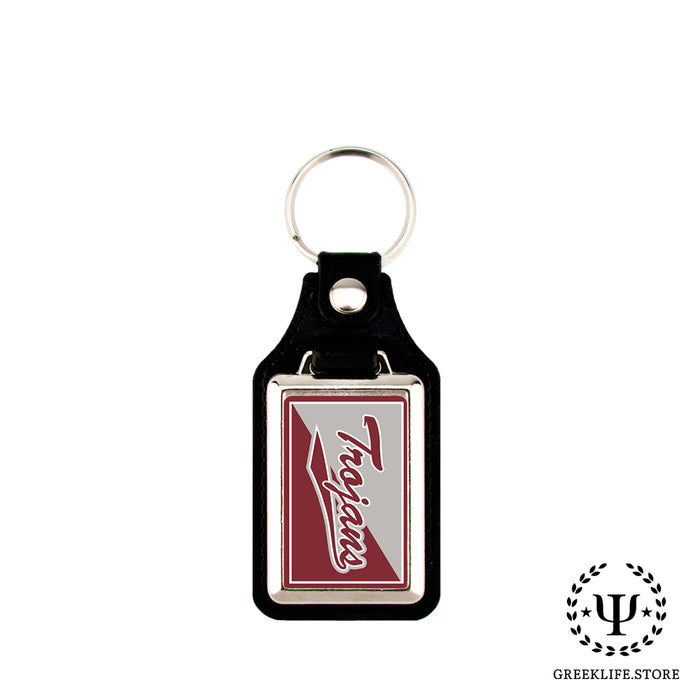 Troy University Keychain Rectangular