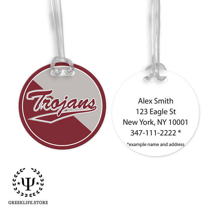 Troy University Luggage Bag Tag (round)