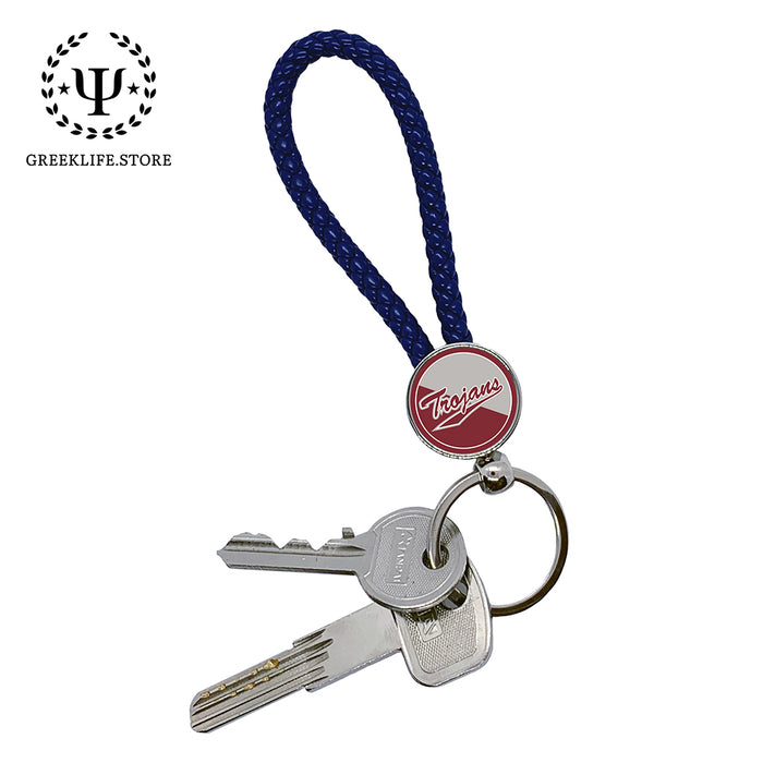 Troy University Key chain round