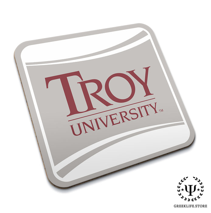 Troy University Beverage Coasters Square (Set of 4)